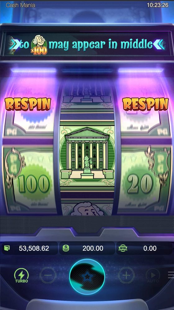 Cash Mania Respin acionado - PG Soft