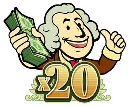 Cash Mania símbolo multiplicador x20 - PG Soft
