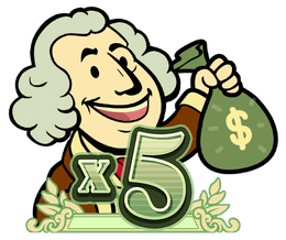 Cash Mania símbolo multiplicador x5 - PG Soft